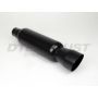 Different Trend Black Powder Coated 4″ Round W/ 3.5″ Slanted DTM-141BK