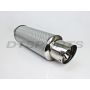 Different Trend Silver Carbon Fiber Adjustable Silencer DTM-202SV