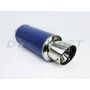 Different Trend Blue Carbon Fiber Adjustable Silencer DTM-202U