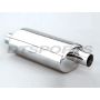 Different Trend Hi-Polished Mufflers 14″ Body – 2.25″ Offset/offset DTM-24103FF