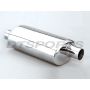 Different Trend Hi-Polished Mufflers 14″ Body – 2.50″ Offset/offset DTM-25103FF