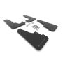 Rally Armor MF55-UR-BLK/GRY Black Mud Flap/Grey Logo