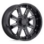 BLACK RHINO WHEELS SIERRA Wheel 20X9 6X5.5 112.1 12.0