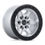 BLACK RHINO HARD ALLOYS ECHO TRAIL LOCK 17X8.5 6X135 +25 SLV-MCH