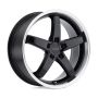 PE P1B 18X8 5X120 76 G-BLK MACH +35