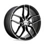 PETROL PE P5C 20X8.5 5X120 76 G-BLK MACH +35