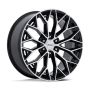 P5E 22X9.5 6X5.5 106 +25 G-BLK-MCH