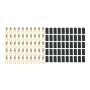 QUICKCAR RACING PRODUCTS QRP57-490-50 Ring Terminal 5/16in 8 Ga w/Heat Shrink 50pk