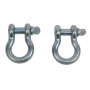 Fishbone Offroad FB21037 Zinc Coated 3/4 in. D-Ring Set FB21037