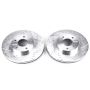 PowerStop JBR758XPR PowerStop Evolution Performance Drilled, Slotted & Plated Brake Rotor Pair