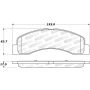 Stoptech 308.07560 Street Brake Pads