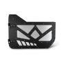 DV8 Offroad HDJL-01F DV8 18-22 Jeep 4 Door JL/JT Aluminum Half Doors with Perforated Mesh Front