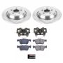PowerStop KCOE7144B OE Stock Replacement Low-Dust Ceramic Brake Pad, Rotor and Caliper Kit