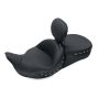 Mustang Motorcycle 79579 Mustang 08-21 Harley Electra Glide,Rd Glide,Rd King,Str Glide Touring 1PC Seat w/DBR -Black
