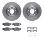 Dynamic Friction 6612-54015 Rotor Kit