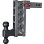 GEN-Y Hitch GH-515 Gen-Y Mega Duty 2in Shank 10in Drop 2K TW 16K Hitch w/GH-051 Dual-Ball