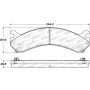 Stoptech 308.09090 Street Brake Pads