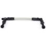 FRAGOLA FRG920005-BL #8 Fuel Line Kit 7/8-20 Dual Inlet 4500 Black