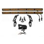 Diode Dynamics DD6086 18-21 Jeep JL Wrangler/Gladiator SS30 Bumper Bracket Kit - Amber Driving Dual