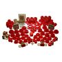 Energy Suspension 2.18106R 97-06 Jeep Wrangler TJ (w/ 1in Body Lift Kit) Red Hyper-Flex Master Bushing Set