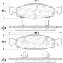 Stoptech 308.07900 Street Brake Pads
