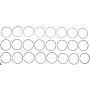 MAHLE 42246 Engine Piston Ring Set