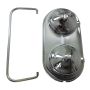 RACING POWER CO-PACKAGED RPCR9100 GM Master Brake Cylinder Cover Chrome