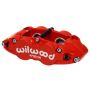 Wilwood 120-14055-RD Caliper-Forged Superlite 4R 1.38/1.38in Pistons 0.81in Disc