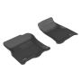 3D MAXpider 2007-2010 Ford/Lincoln Expedition/Navigator Kagu 1st Row Floormat - Black
