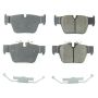 PowerStop 17-2240 PowerStop - Z17 Low-Dust Ceramic Brake Pads with Hardware