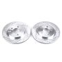 PowerStop AR8174XPR PowerStop Evolution Performance Drilled, Slotted & Plated Brake Rotor Pair
