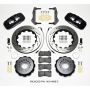 Wilwood 140-14068-D AERO4 Rear Kit 14.25in Drilled 2014-Up Challenger w/Lines
