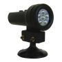 AutoMeter 5321 SHIFT LIGHT, 5 RED LED, BLACK, INCL. PEDESTAL MOUNT, FOR RACE USE ONLY