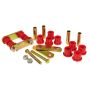 Prothane 64-69 AMC Spring & Shackle Bushings - Red
