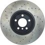 Stoptech 128.34096L Drilled Sport Brake Rotor