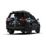 Rally Armor MF88-UR-BLK-MBK Black Mud Flap/Metallic Black Logo