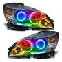 Oracle Lighting 7115-334 SMD Pre-Assembled Headlights, Black Bezel, ColorSHIFT(tm) - No Controller