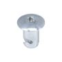 ALLSTAR PERFORMANCE ALL19075 Oval Hd T-30 Torx Fast. 7/16 .550in 10pk Alum