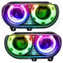 Oracle Lighting 7132-332 Dynamic ColorSHIFT(tm) SMD Pre-Assembled Headlights, HID Style