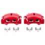 PowerStop S5004C Red Powder Coated Calipers