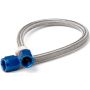 NITROUS OXIDE SYSTEMS NOS15210 SST/Teflon Hose Assembly -4AN x 12in Blue