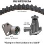 Dayco WP276K1A Water Pump Kit