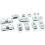 Bikers Choice 483319 16-18 FLHTK/L Chrome Switch Cap Kit