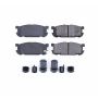 PowerStop 17-891 PowerStop - Z17 Low-Dust Ceramic Brake Pads with Hardware
