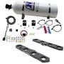 Nitrous Express 20958-15 Direct Port Plate System For 5.7,6.1 and 6.4 Hemi W/ 15Lb Bottle