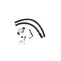 J&L 14-22 Mazda CX5 2.5L Non-turbo Driver Side 3.0 Oil Separator Kit - Clear Anodized