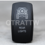 SPOD 860620 Rocker TJ Rear Lights Switch