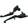Kuryakyn 1846 Trigger Lever Set 08-13 Touring Cable Gloss Black