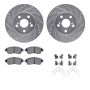 Dynamic Friction 7512-76079 Rotor Kit