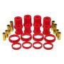Prothane 93-98 Jeep Grand Cherokee Rear Control Arm Bushings - Red